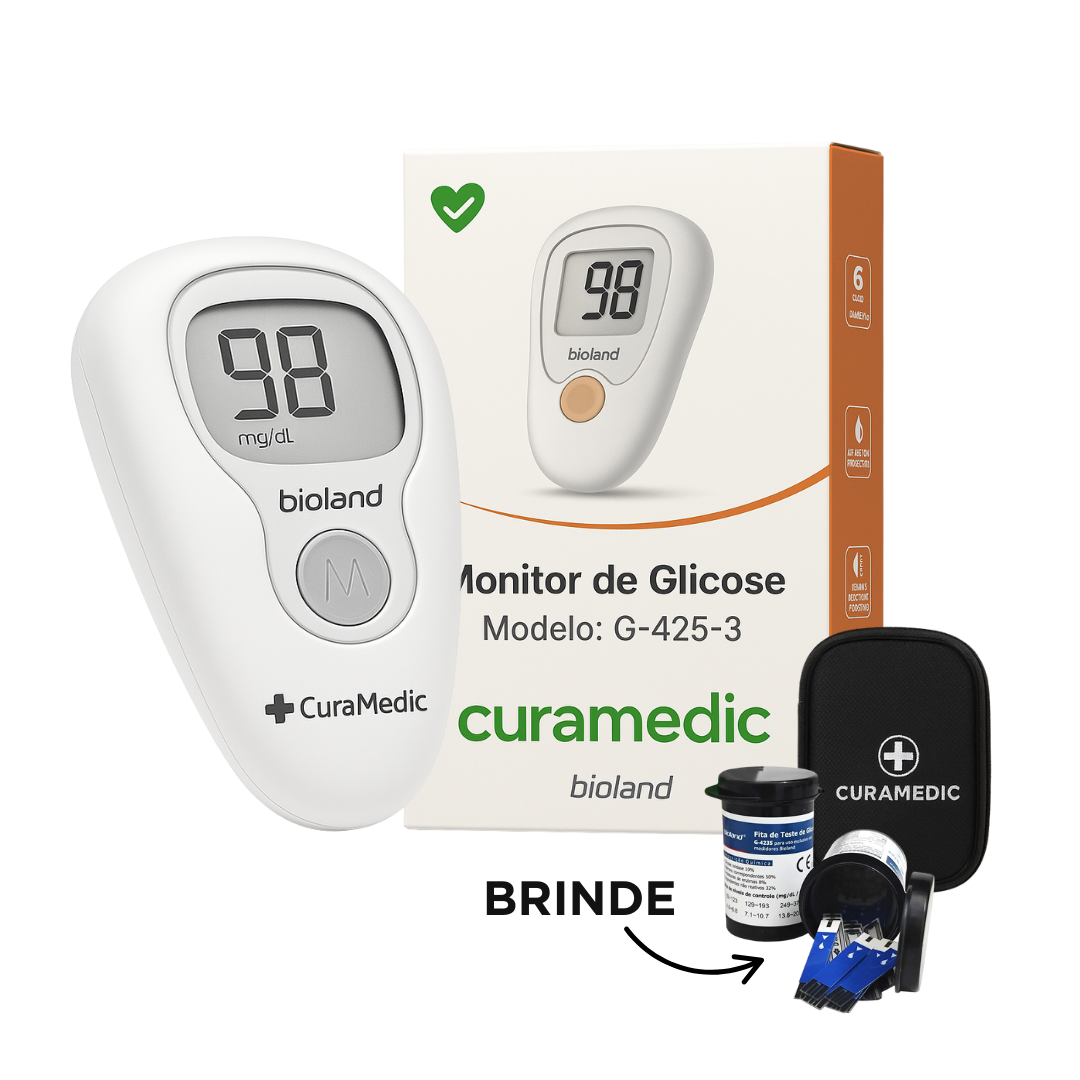 Aparelho de Glicose Bioland + Brinde