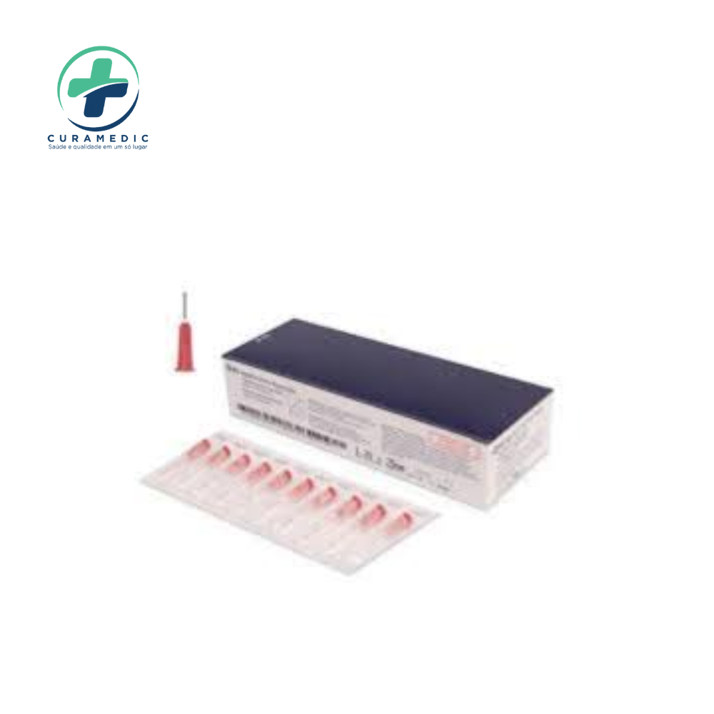 AGULHA 1,2 X 25 mm SR (VERMELHA)