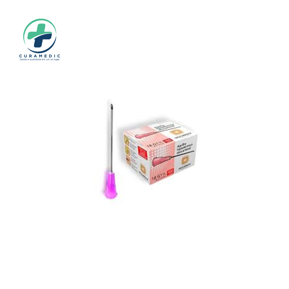 AGULHA 1,2 X 40 mm SR UNIDADE (ROSA)