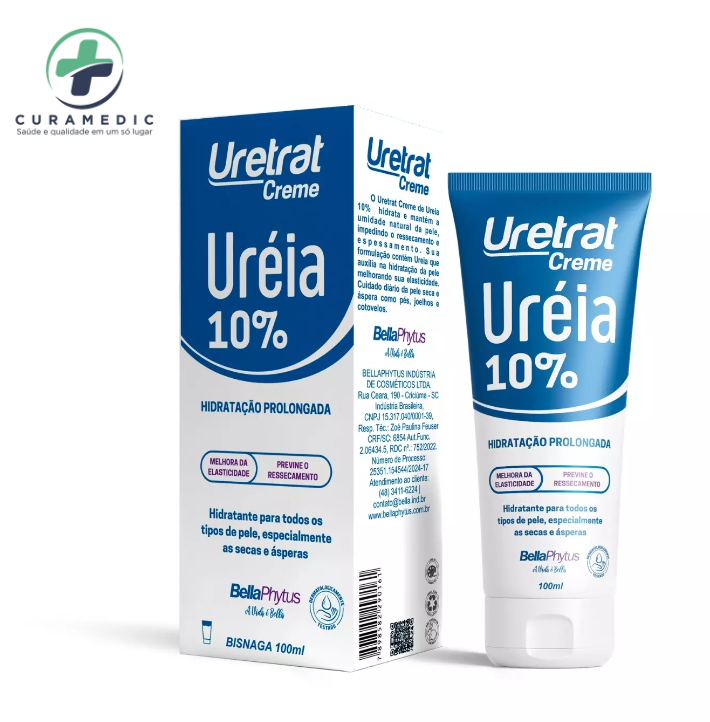 CREME DE UREIA 10% 100ML BELLAPHYTUS