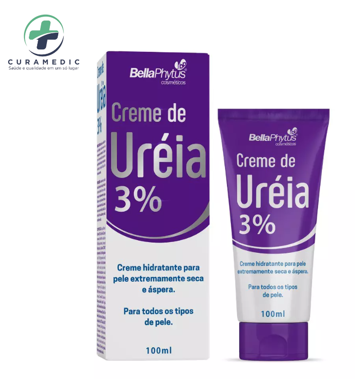 CREME DE UREIA 3% 100ML BELLAPHYTUS