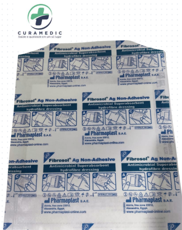 FIBROSOL NAO ADERENTE AG 10CM X10CM (SIMPLES)