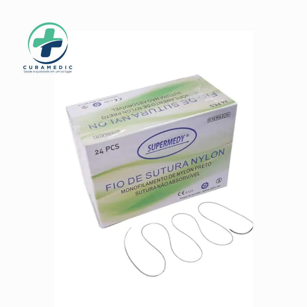 FIO DE SUTURA NYLON SUPERMEDY UNIDADE