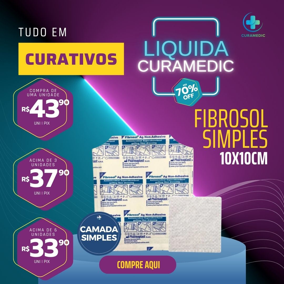 FIBROSOL AG 10X10 (SIMPLES)