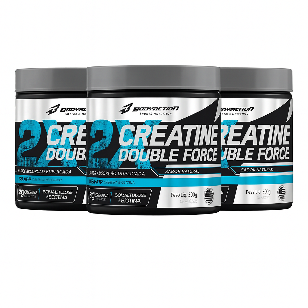 Kit Creatina bodyaction 150g cada