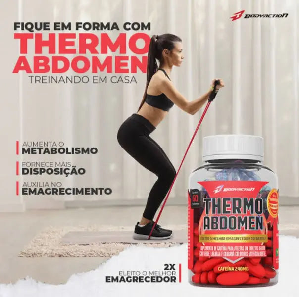 Thermo Abdomen 60 Comprimidos - Bodyaction