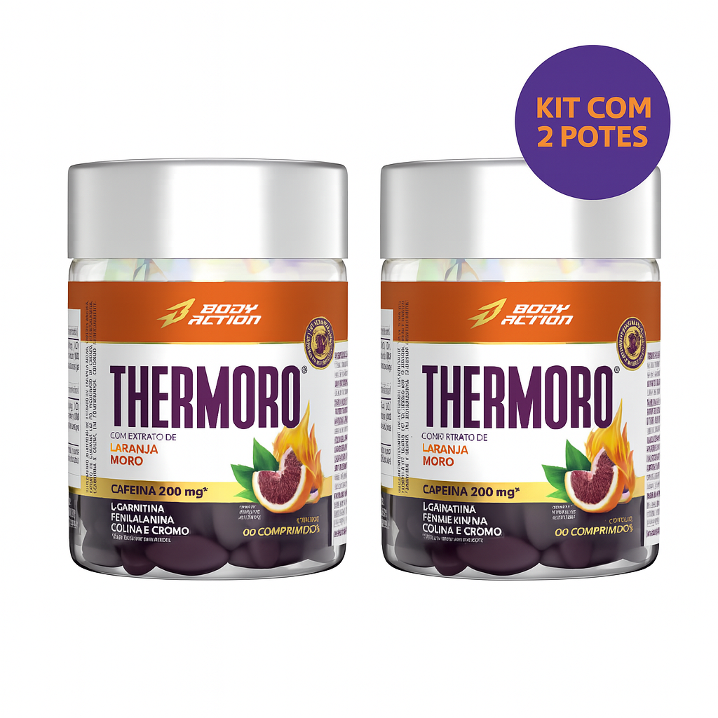 Kit Thermoro BodyAction com 2 Potes – Potencialize Seus Resultados