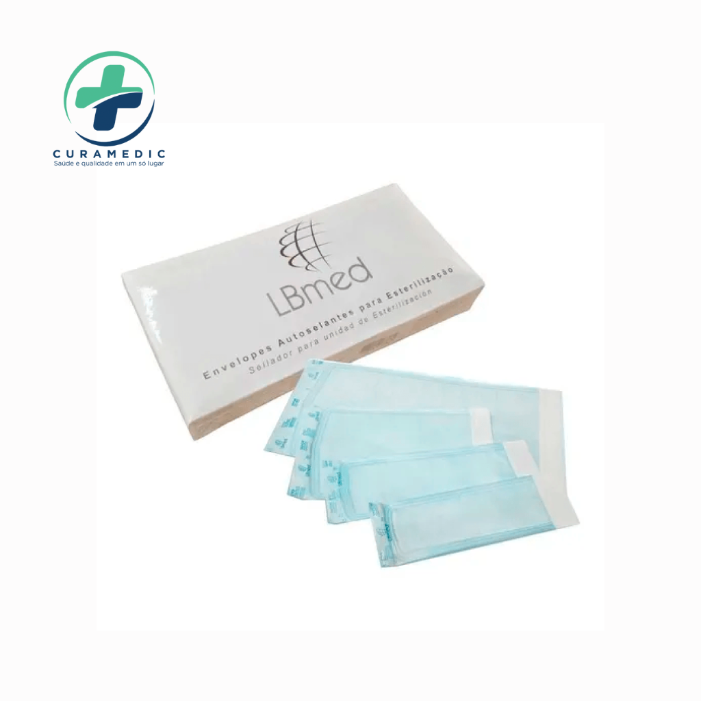 ENVELOPES AUTOSSELANTES PARA ESTERILIZAÇÃO LBMED 90X260MM