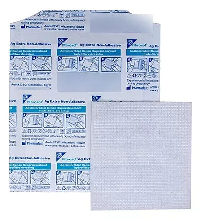 FIBROSOL AG EXTRA NON ADHESIVE 15X15