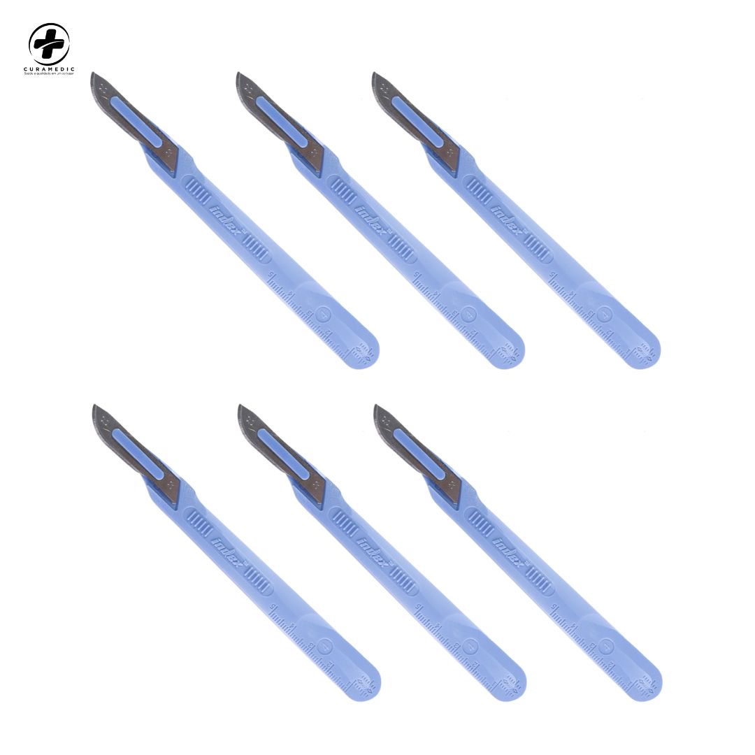 BISTURI DESCARTAVEL N15 - C/6 UNID