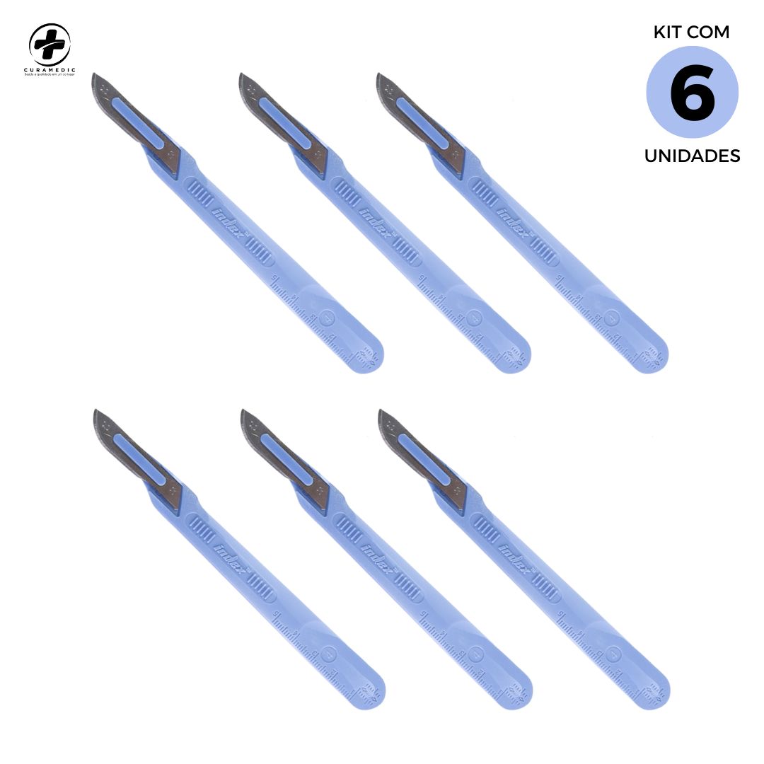 BISTURI DESCARTAVEL N11 - C/6 UNID