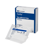 GAZE RAYON COM PETROLATUM NAO ADERENTE 7,6x7,6cm (unidade) CURITY