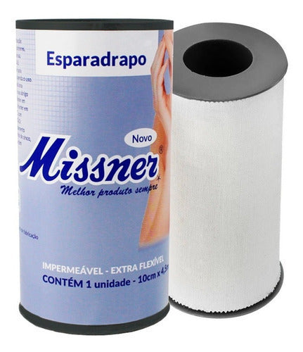 ESPARADRAPO BRANCO IMPERMEÁVEL 10CM X 4,5m