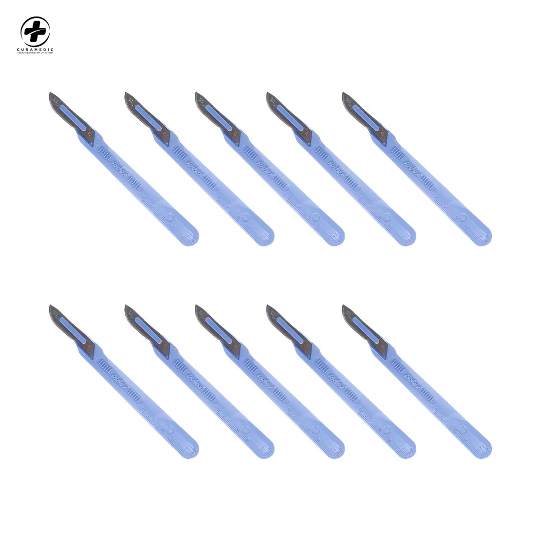 BISTURI DESCARTAVEL N11 - C/10 UNID