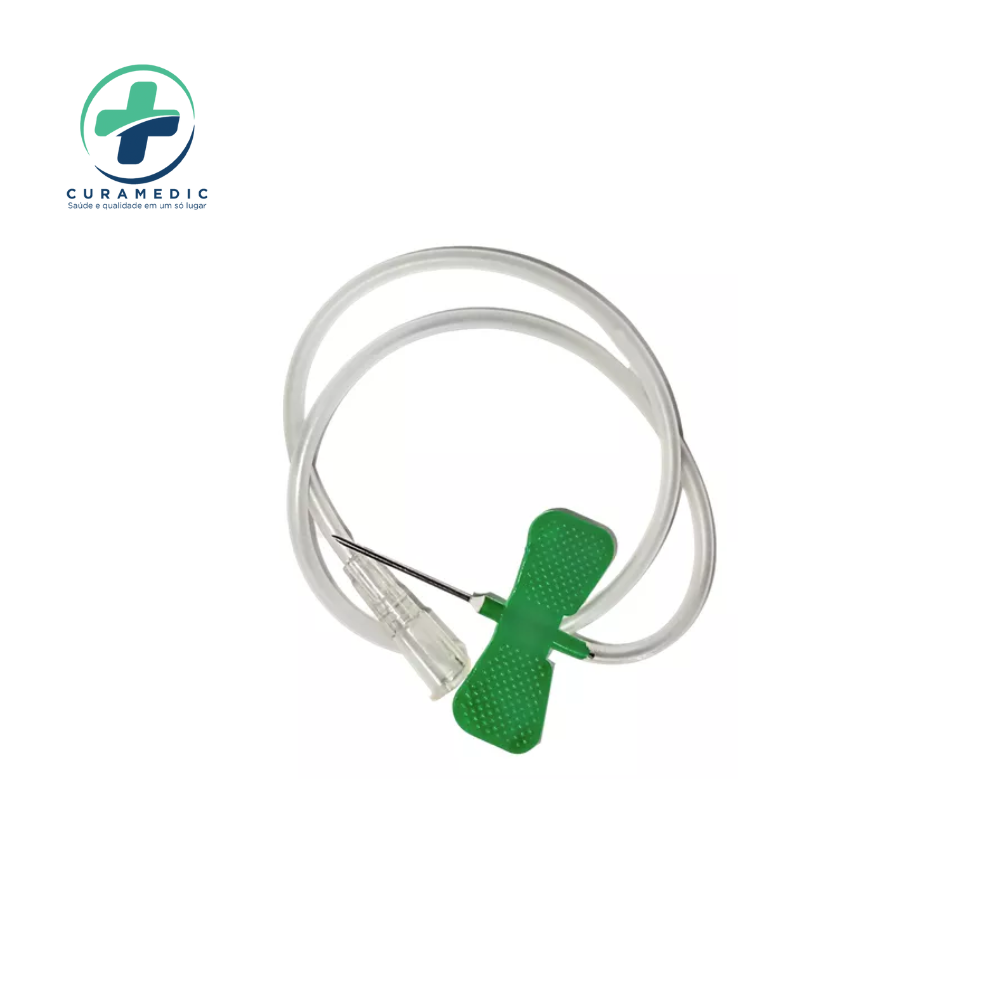 SCALP CATETER INTRAVENOSO 21 VERDE UNIDADE