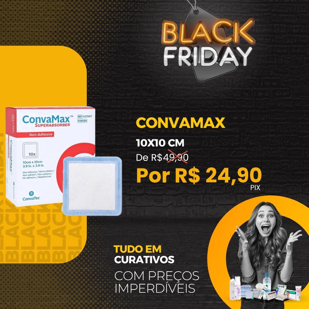 CONVAMAX SUPER ABSORV. ADESIVO 10X10