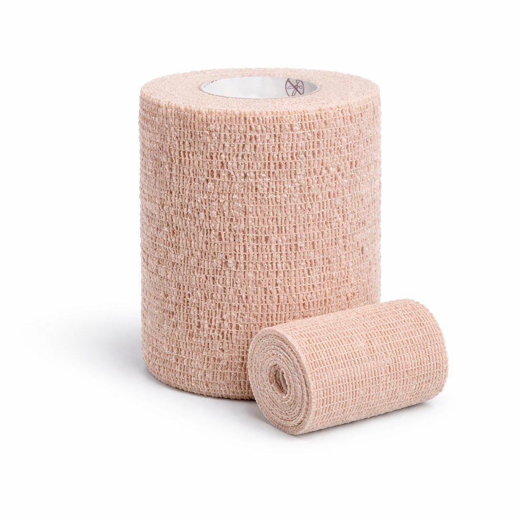 BANDAGEM ELASTICA 10,0cm x 4,5m BEGE