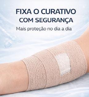 BANDAGEM ELASTICA 10,0cm x 4,5m BEGE
