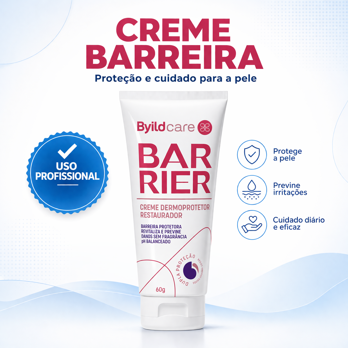 CREME BARREIRA BARRIER - BYILDCARE