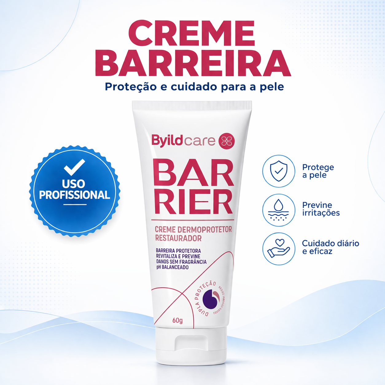 CREME BARREIRA BARRIER - BYILDCARE