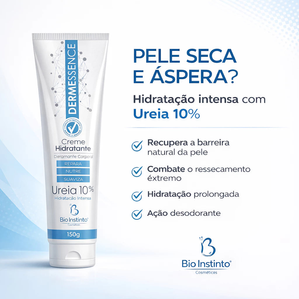 CREME HIDRATANTE UREIA 10% DERMESSENCE 150G BIO INSTINTO