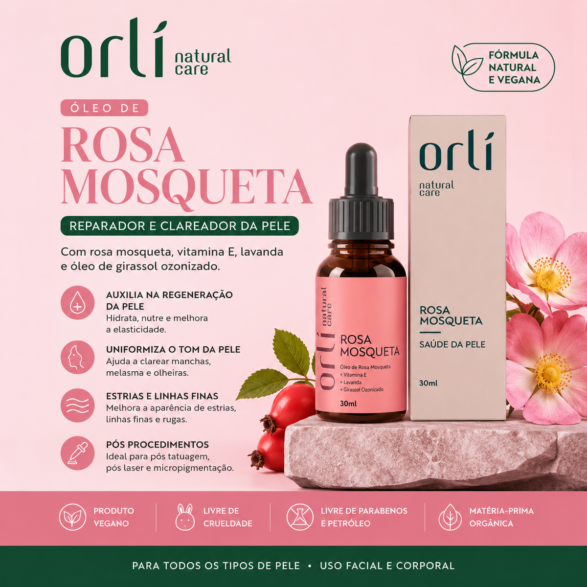 OLEO DE MOSQUETA - Orli - 30ml