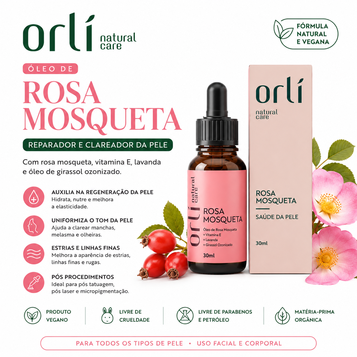 OLEO DE MOSQUETA - Orli - 30ml