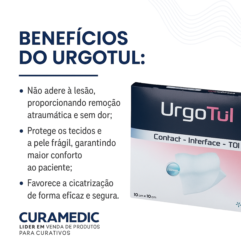 Curativo Urgo Tul Contact Interface 10cm x 10cm