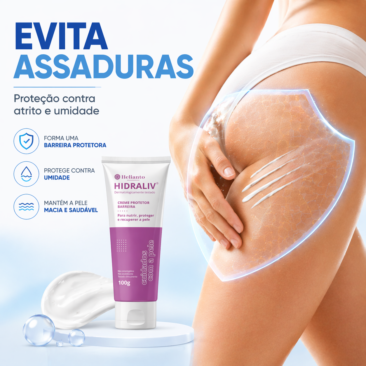 CREME PROTETOR BARREIRA HIDRALIV 100g