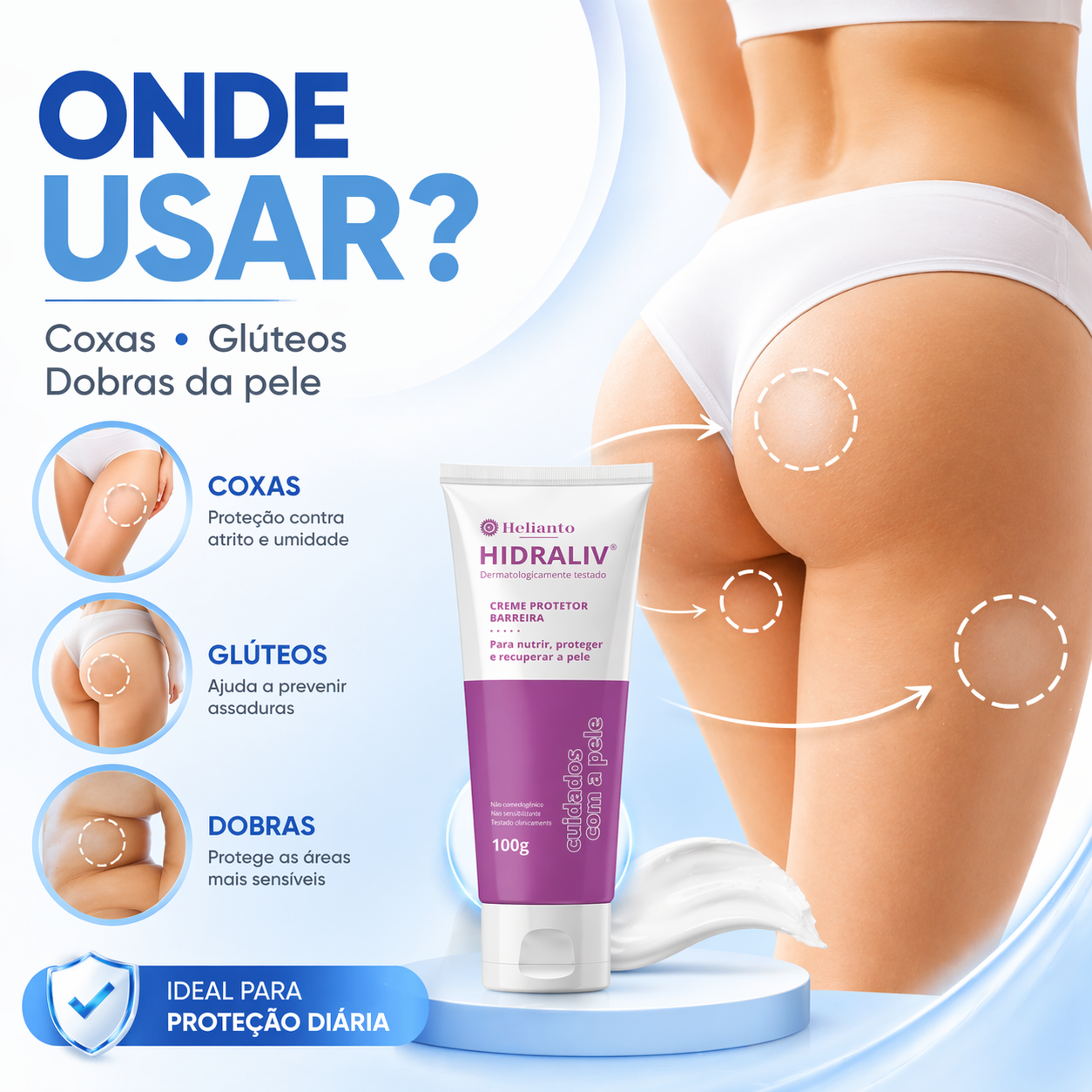 CREME PROTETOR BARREIRA HIDRALIV 100g