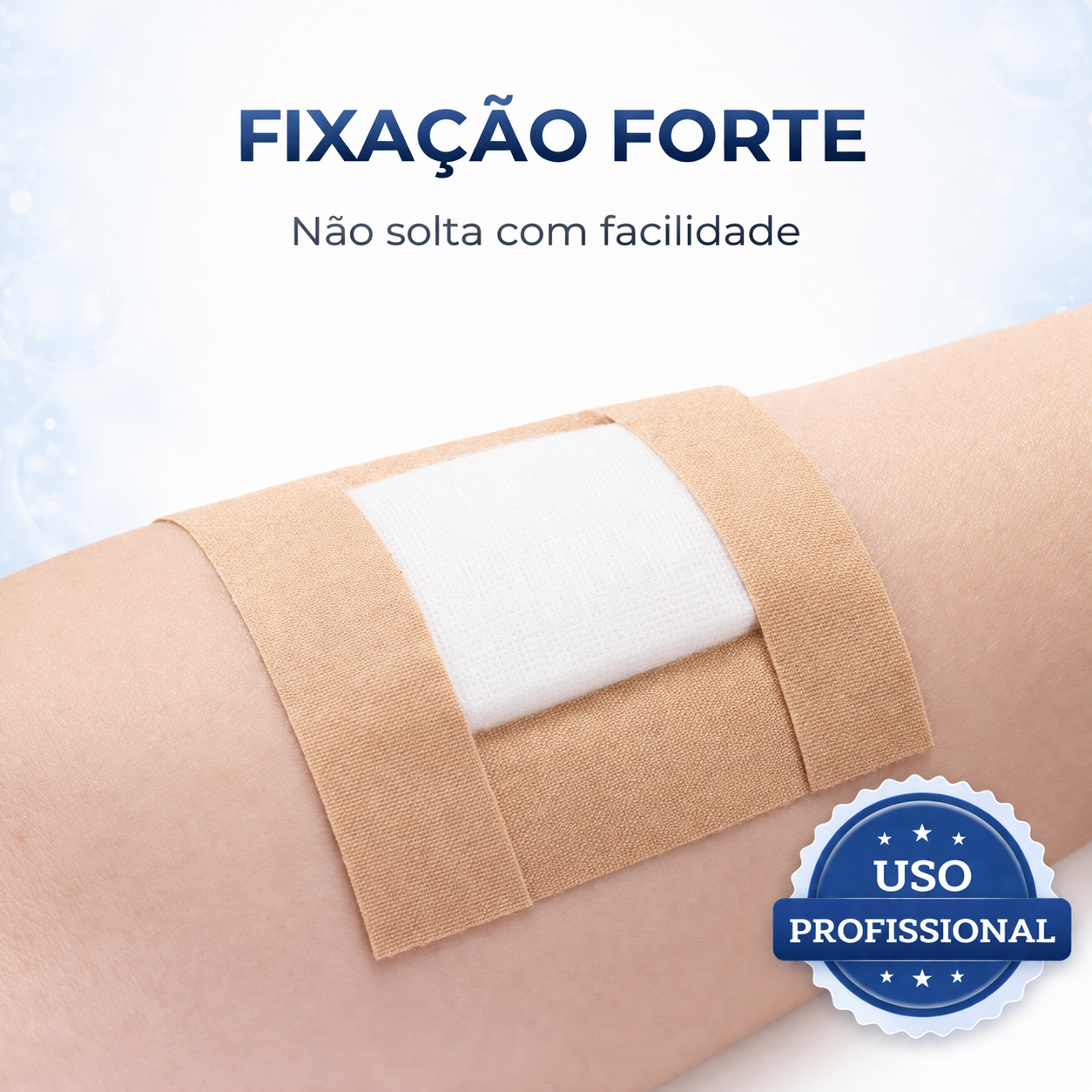 ESPARADRAPO BEGE IMPERMEÁVEL 5cmX4,5m