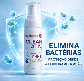 ESPUMA DE LIMPEZA ANTISSEPTICA CLEANTIV+PHMB 150ML