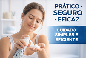 ESPUMA DE LIMPEZA ANTISSEPTICA CLEANTIV+PHMB 150ML