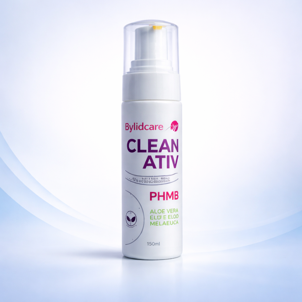 ESPUMA DE LIMPEZA ANTISSEPTICA CLEANTIV+PHMB 150ML