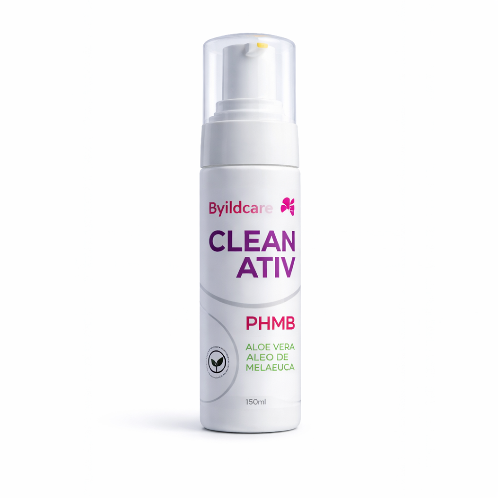 ESPUMA DE LIMPEZA ANTISSEPTICA CLEANTIV+PHMB 150ML
