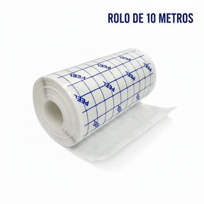 FILME TRANSPARENTE ROLO 10cm x 10m