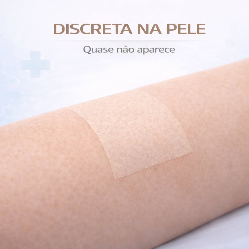 FITA MICROP. BEGE HIPOALÉRGICA 5cmX4,5m