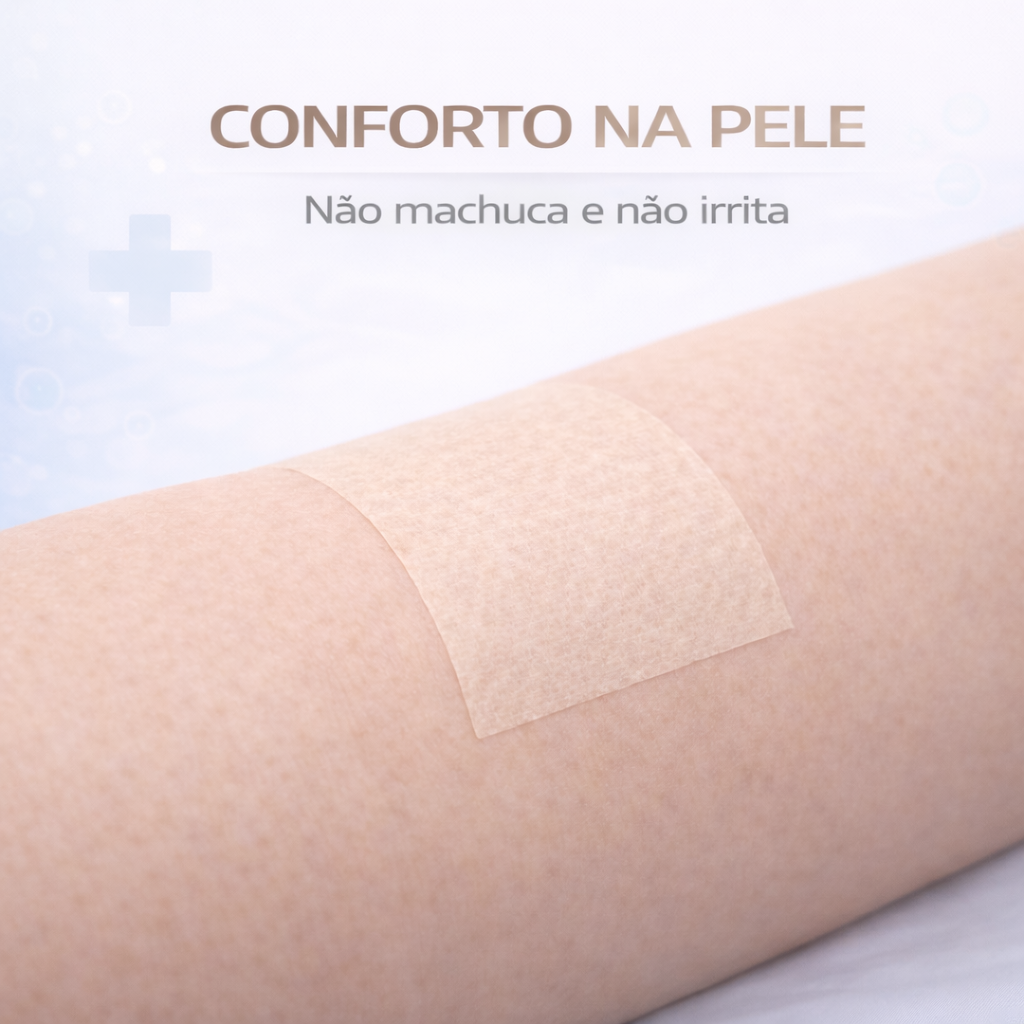 FITA MICROP. BEGE HIPOALÉRGICA 5cmX4,5m
