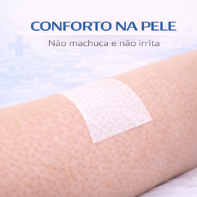 FITA MICROPO. BRANCA HIPOALÉRGICA 2,5cmX4,5m