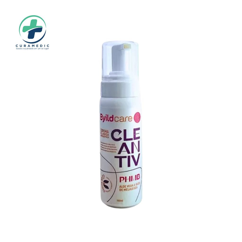 ESPUMA DE LIMPEZA ANTISSEPTICA CLEANTIV+PHMB 150ML
