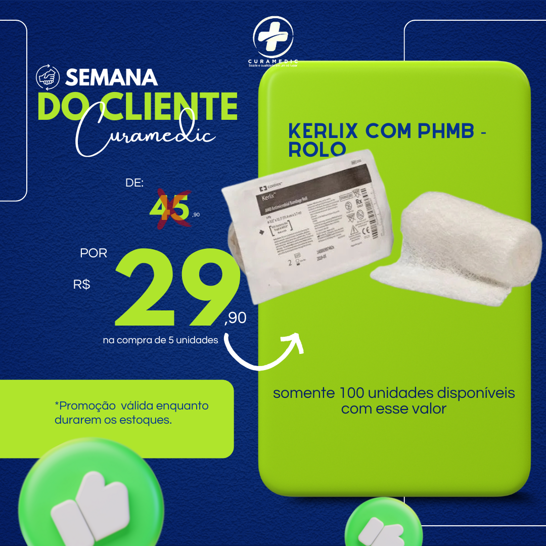 CURATIVO ANTIMICROBIANO KERLIX AMD C/PHMB