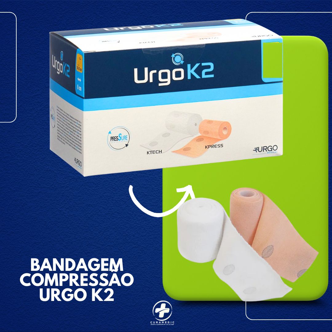 BANDAGEM COMPRESSIVA  UrgoK2