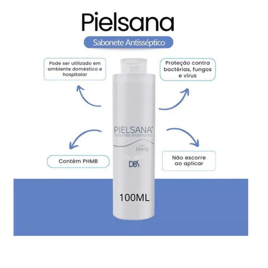 SABONETE ANTISSEPTICO COM PHMB 100 ML - PIELSANA