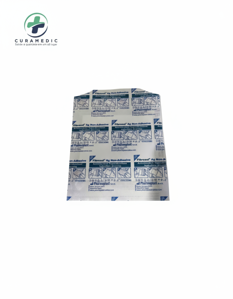 FIBROSOL AG PRATA 10CM X10CM (SIMPLES)