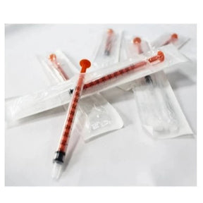 Seringa de Insulina 1ml com Escala Precisa Sem AGULHA BOTOX INSULINA KIT 50 UNIDADES