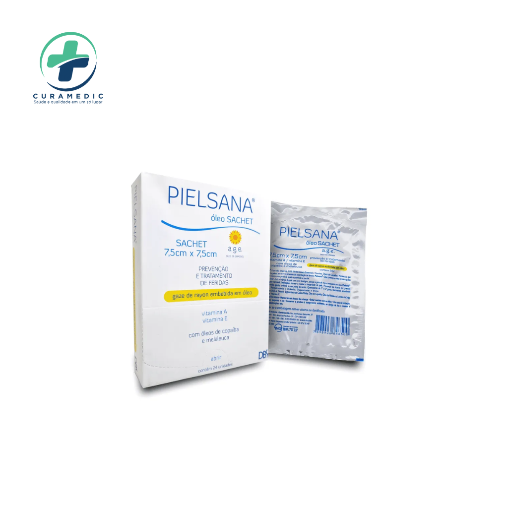 GAZE DE RAYON 7,5X7,5 c/ 3 ML PIELSANA SACHET