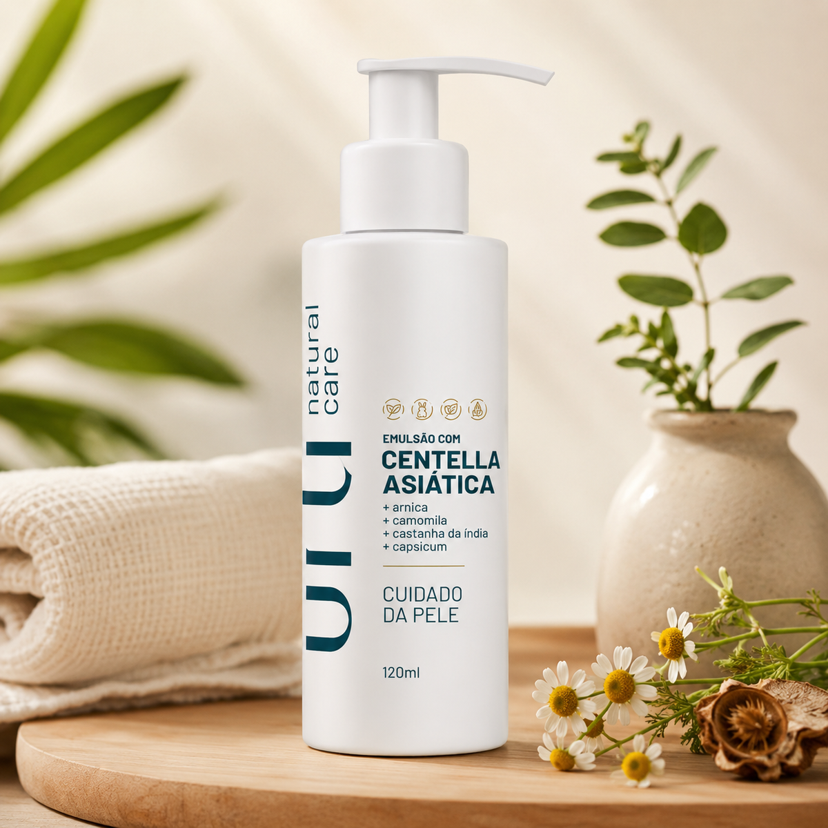 Emulsão com Centella Asiática 120ml