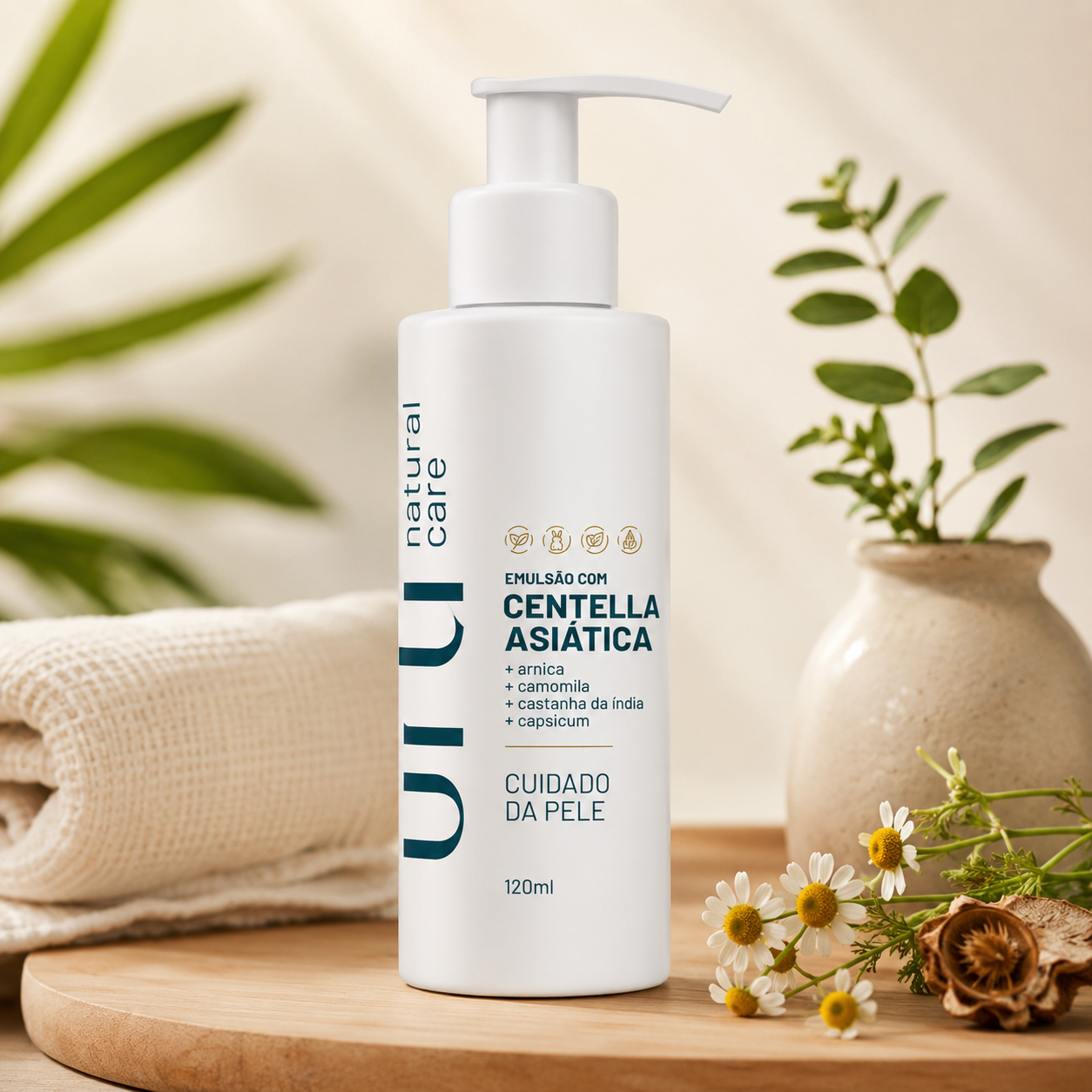 Emulsão com Centella Asiática 120ml