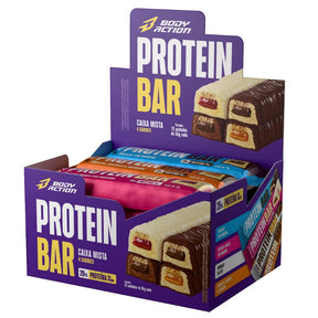 Protein Bar Barra de Proteína de 55g - Bodyaction unidade