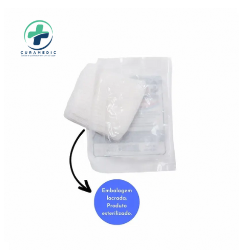 COMPRESSA DE GAZE 11 FIOS ESTÉRIL - NOBRE